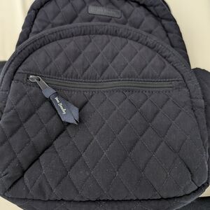 Vera Bradley Black Quilted Women's Backpack